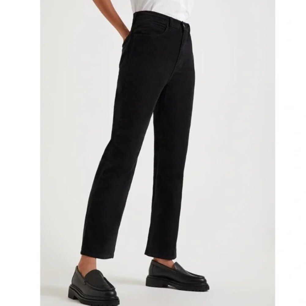 Re/Done 70's Loose Flare Washed Black Size 25 Flaw